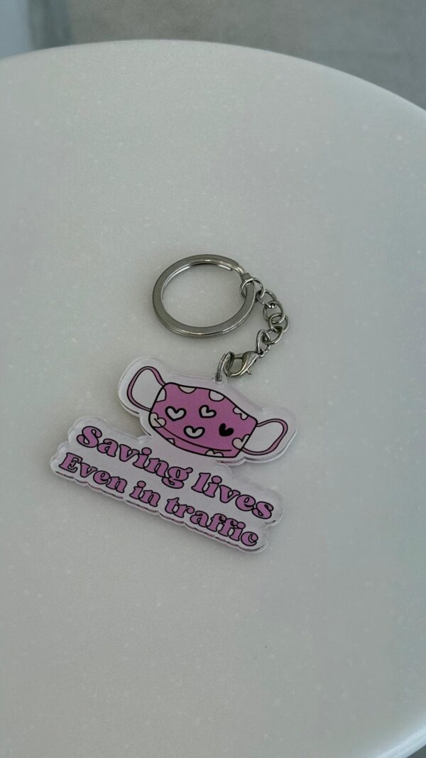 Mask keychain